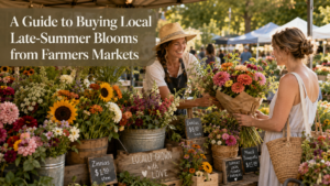A Guide to Buying Local Late-Summer Blooms from Farmers Markets
