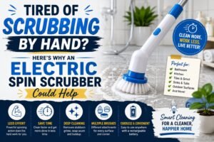 electric spin scrubber