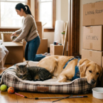 How to Keep Pets Calm During a House Move