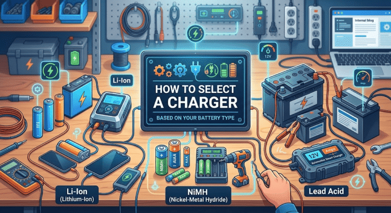 How to Select a Charger Based on Your Battery Type