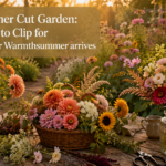 Late Summer Cut Garden Best Stems to Clip for Instant Indoor Warmth Summer Arrives
