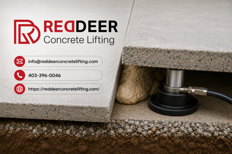 concrete jacking near me, concrete red deer, concrete repair red deer, concrete driveway lifting near me, concrete slab lifting near me, concrete contractors near me