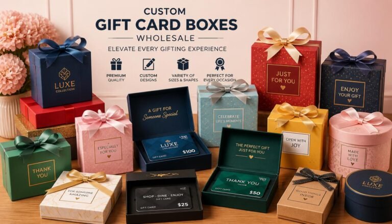 gift card boxes