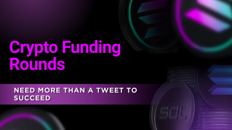 crypto funding round press release
