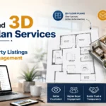 How 2D and 3D Floor Plan Services Enhance Online Property Listings and Buyer Engagement