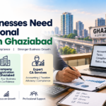 Professional CA Firm in Ghaziabad providing GST return filing, company registration, accounting, taxation, and business compliance services by TaxCaller.