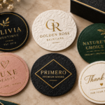 Custom Luxury Textured Stickers