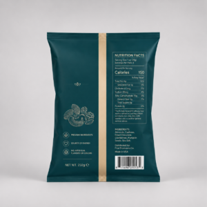 Custom back seal bag