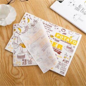 Custom fry paper