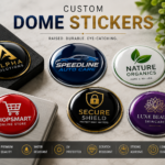 Dome stickers