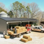 Metal Farm Building