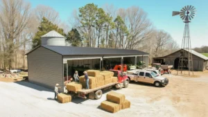 Metal Farm Building