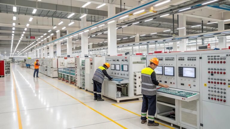 Electrical Control Panel Manufacturing Plant