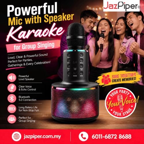 karaoke mic with speaker