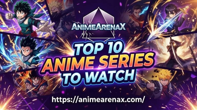 top 10 anime series to watch